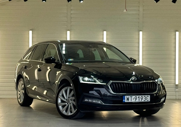 Skoda Octavia cena 105900 przebieg: 52700, rok produkcji 2021 z Bodzentyn małe 562